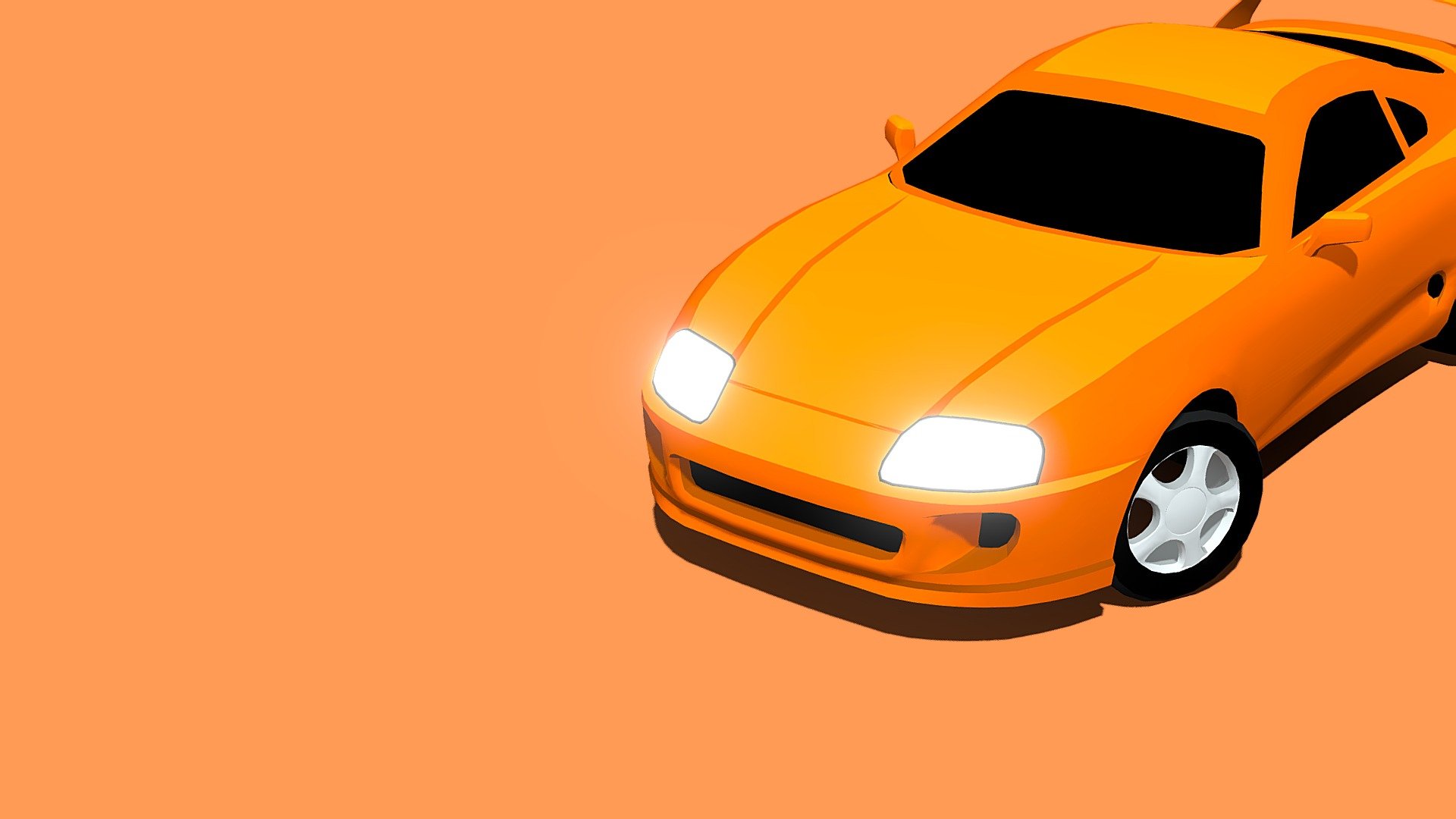 This is “Supreme”, a stylized car that is included in my 3D asset called STYLIZED: Drift Cars, which contains 14 unique drifting cars in 6 colors. Available in the Unity Asset Store and Sketchfab.

If you have any question, please write it in the comment section below.