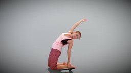 Woman in yoga pose 439 style, archviz, scanning, people, pose, standing, , fashion, sports, fitness, gym, young, slim, training, woman, beautiful, yoga, realism, workout, pretty, sporty, femalecharacter, tracksuit, -woman, sportswear, stretching, gymnastic, photoscan, realitycapture, girl, photogrammetry, lowpoly, scan, female, highpoly, yogapants, exercising, scanpeople, deep3dstudio, workingout