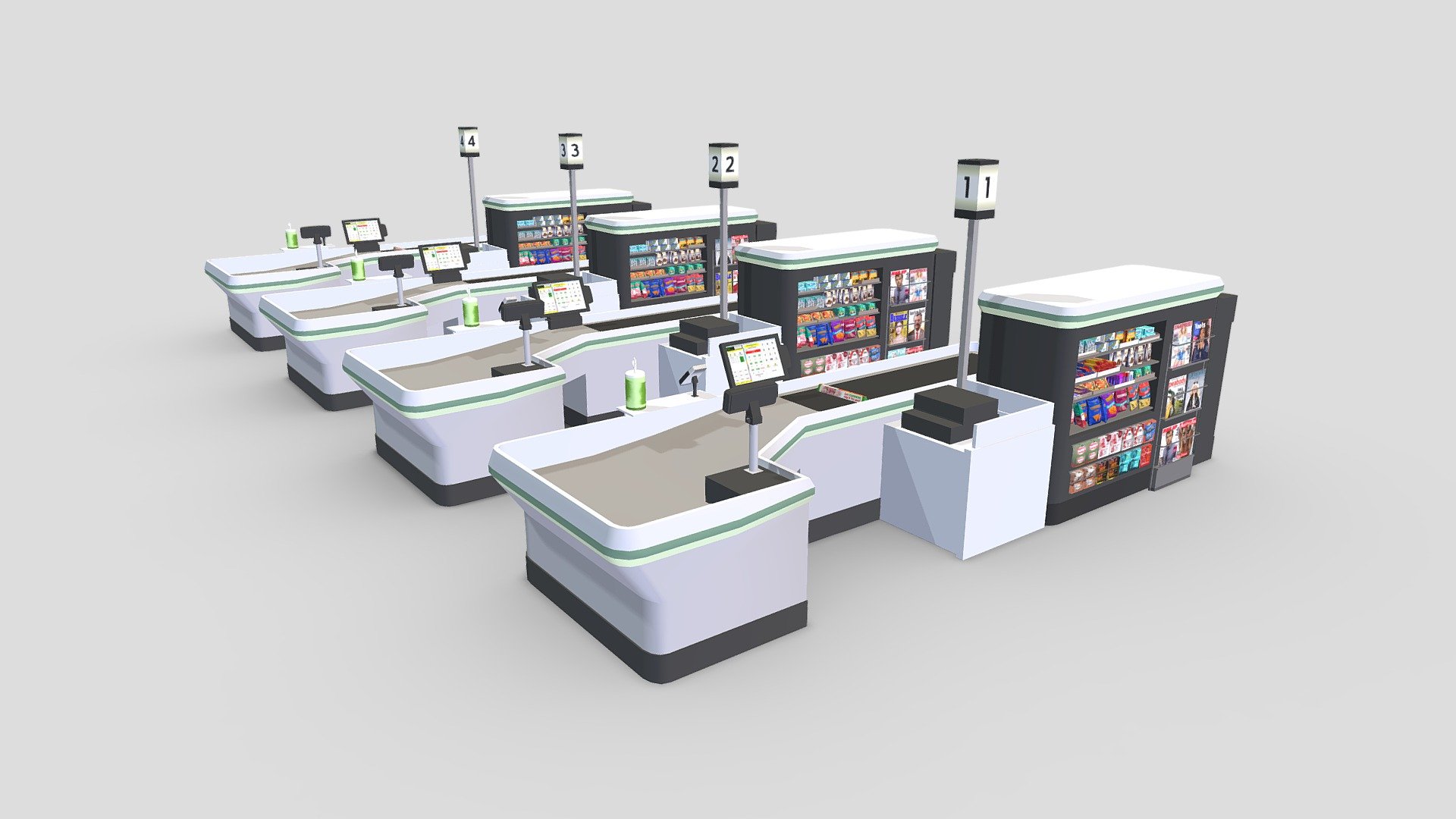 Low-poly VR / AR Models for Grocery Store

Checkout

More Grocery Store Products: https://skfb.ly/6STLt