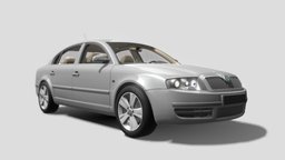 Skoda Salooncar Model automobile, wheel, transportation, es, cars, japan, suv, 2006, sedan, textures, hd, saloon, vr, ar, 2008, realistic, auto, superb, skoda, 2007, 2009, crossover, rx, xr, high-res, luxurycar, sav, fourdoor, game, vehicle, low, model, racing, usa, car, sport, interior, highpoly, four-door, automaker