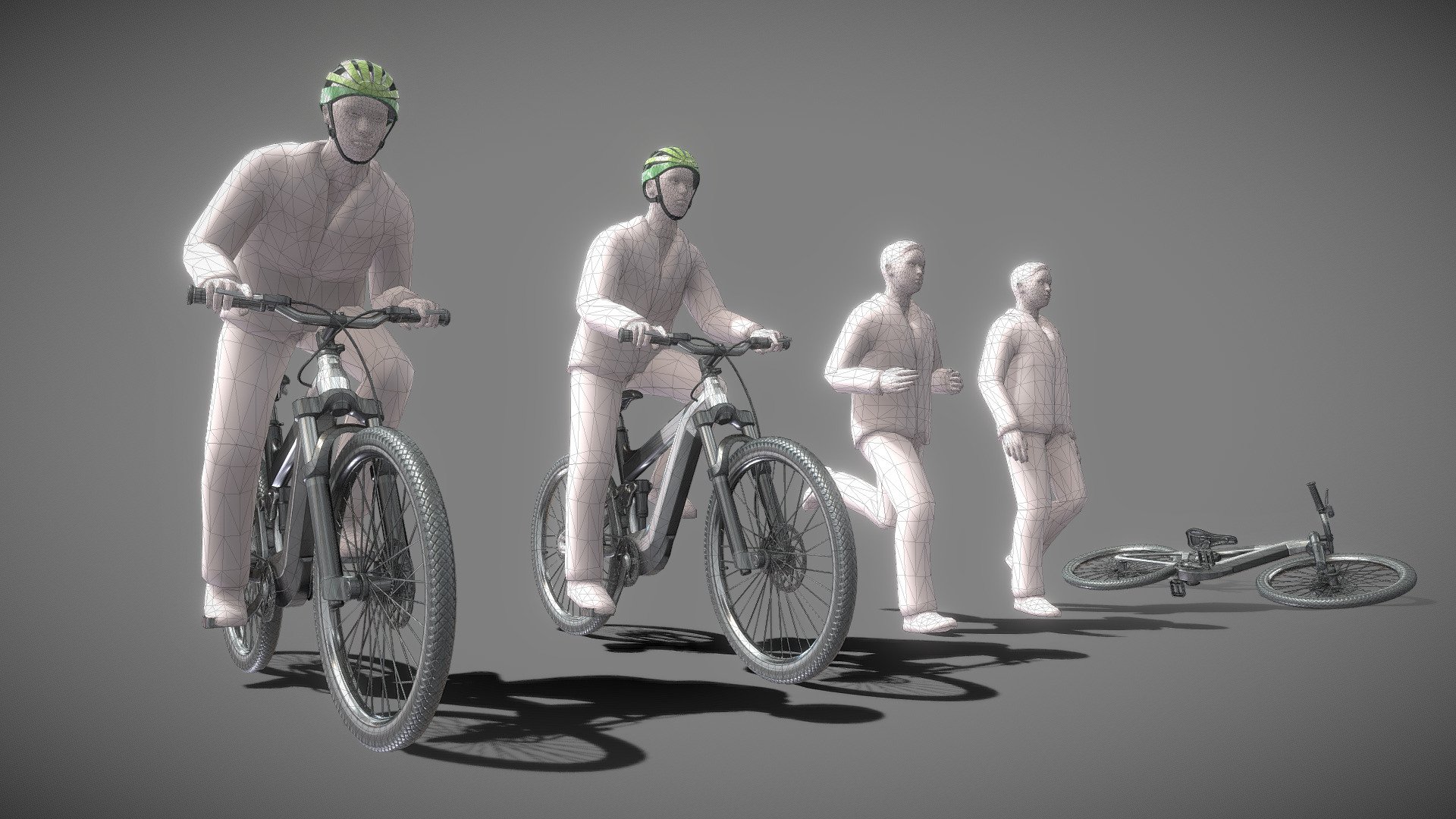 Cycling Animations and Waklcycle (Test).



3D modeled and textured by 3DHaupt in Blender 2.93.