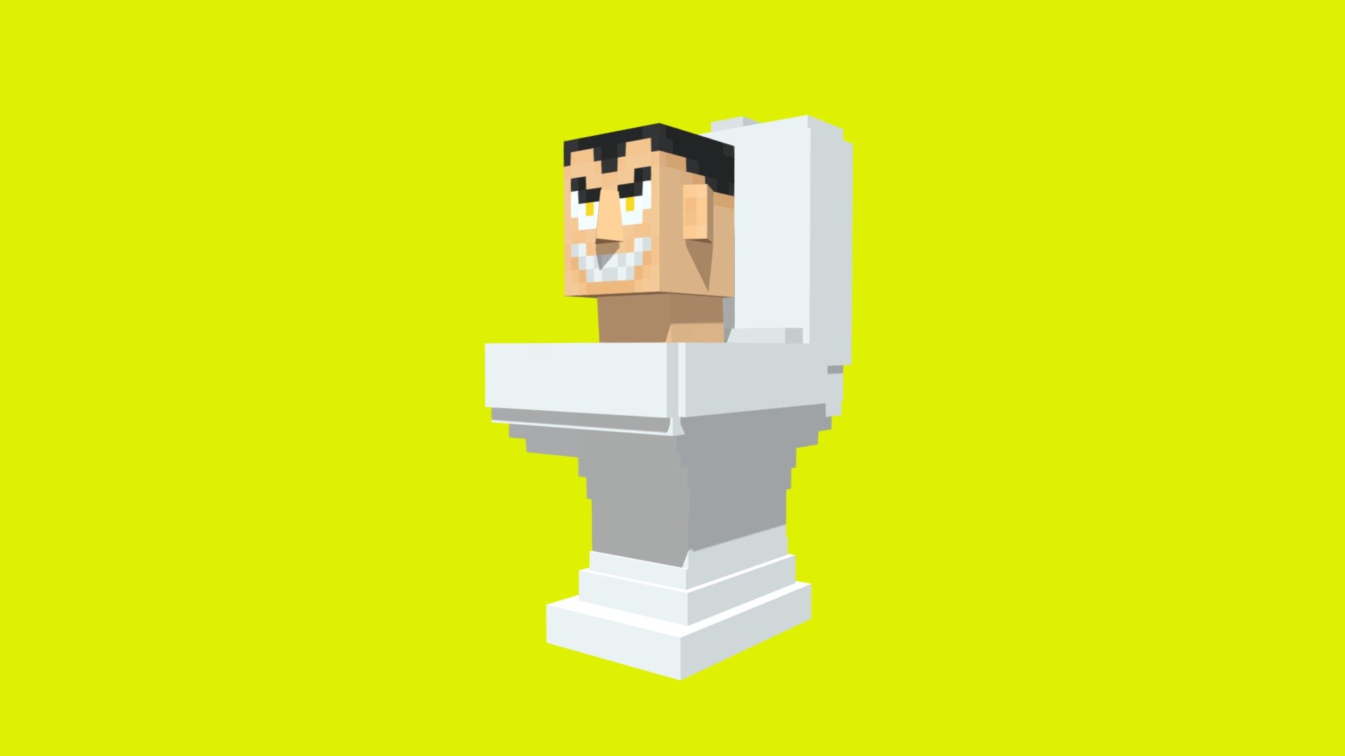 Gman from skibidi toilet, made in blockbench for minecraft bedrock but you can also transfer it to java.
