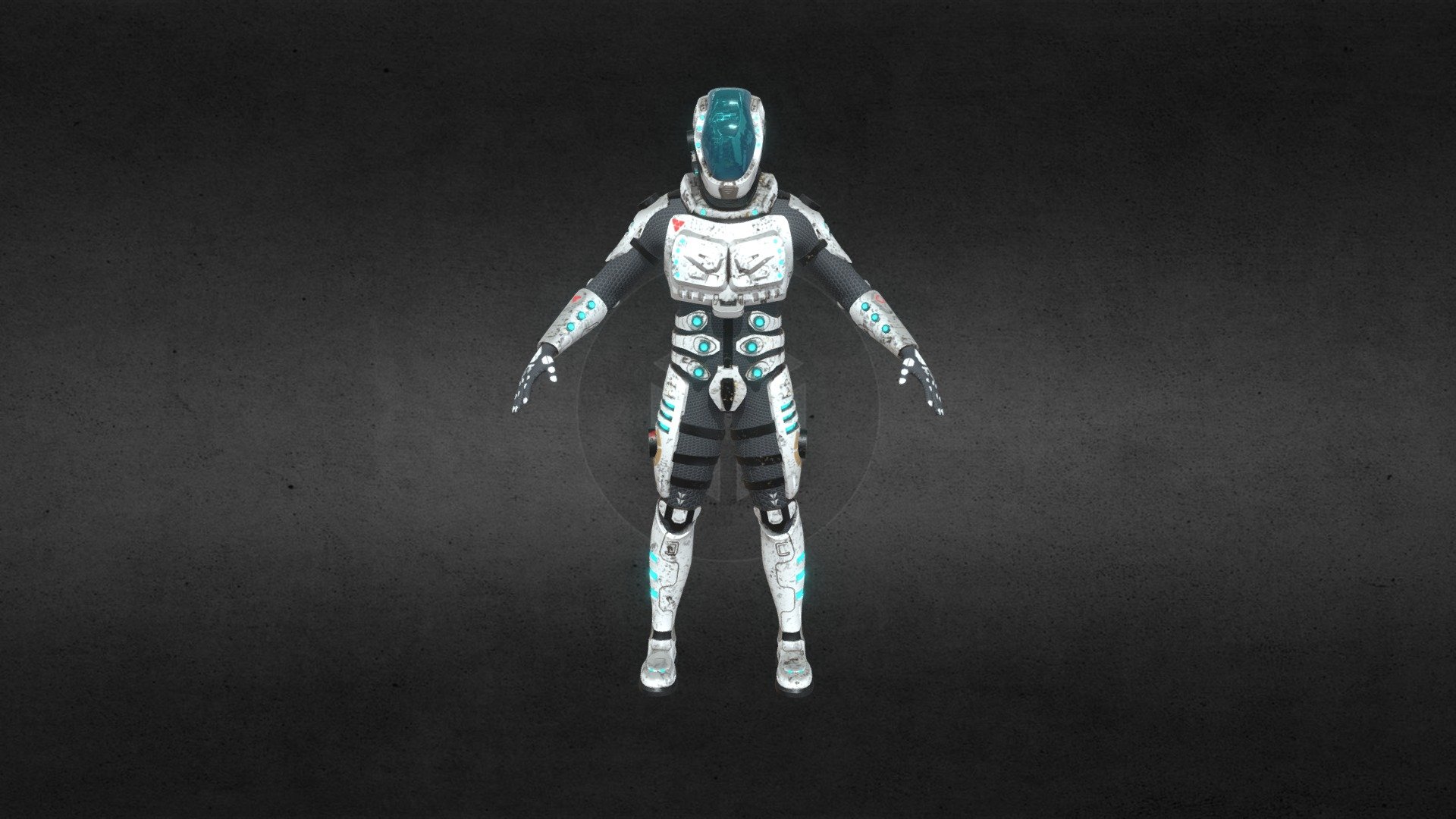 The player armor from the VR title &ldquo;Renegade: Crabtastrophe!