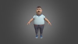cartoon man people cartoon
