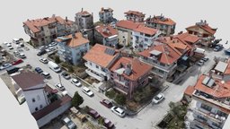 Isparta City Block, Turkey residential, block, aerial, turkey, 3dscanning, dji, neighborhood, streets, neighbourhood, city-block, photogrammetry, 3dscan, street, isparta, bahcelievler, mahallesi