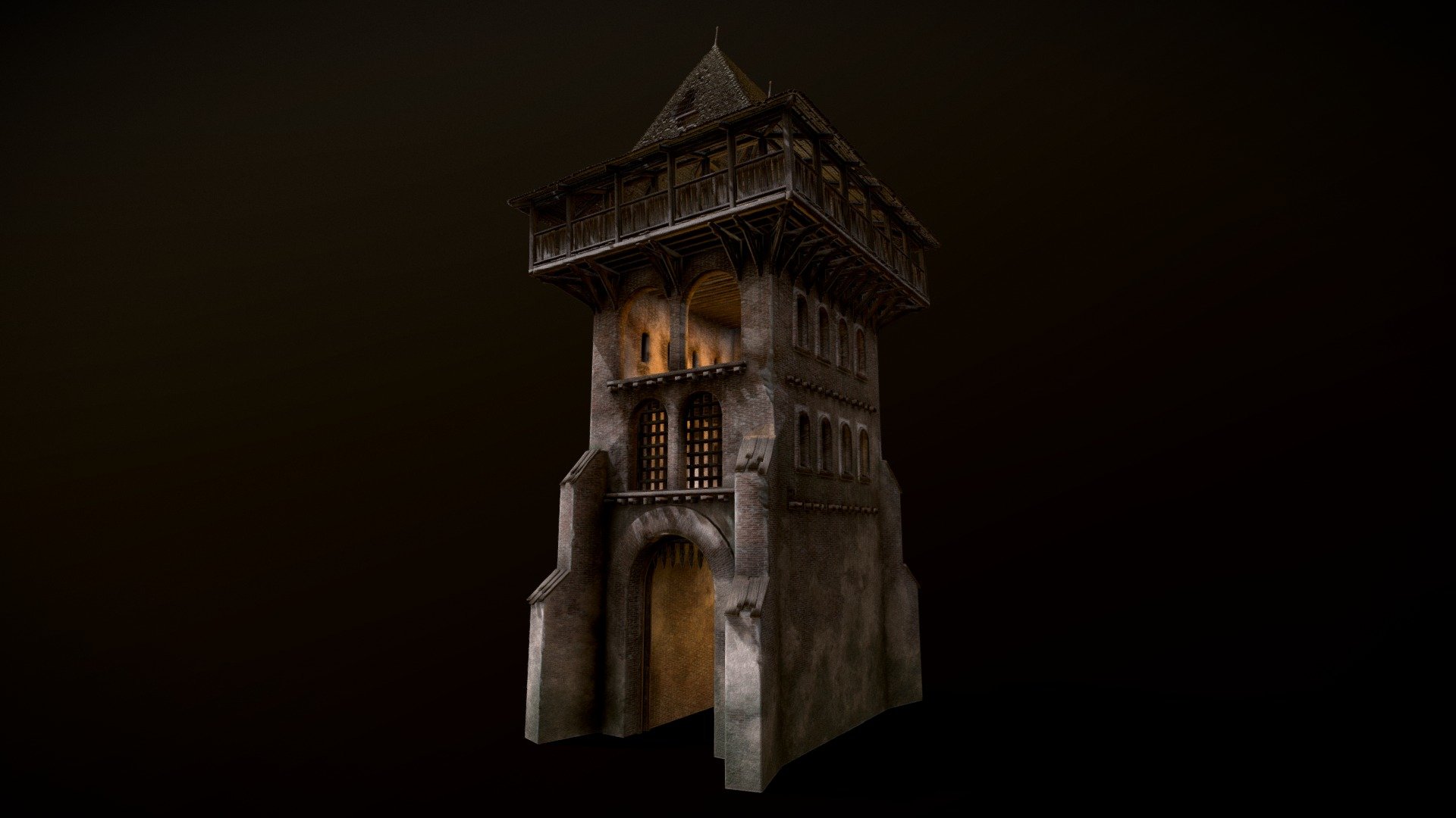 Fortress gates
the model is created in 3d max, zbrush and substance painter.