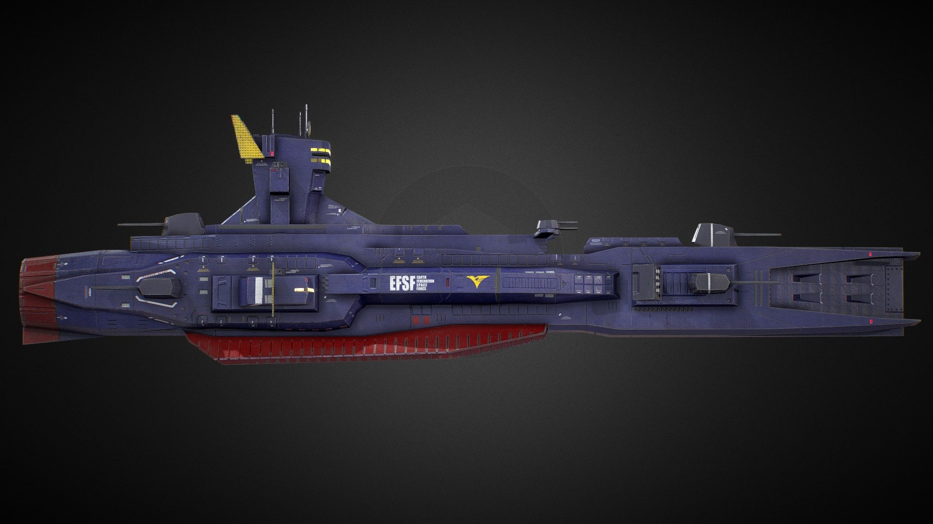 EFF Salamis Class Space Cruiser Titans Colour
This model was made for One Year War mod of Hearts of Iron IV.
Our Mod Steam Home Page
https://steamcommunity.com/sharedfiles/filedetails/?id=2064985570