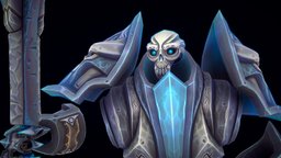 Winter Сold horns, warcraft, armor, demon, plate, platform, handpaint, medieval, painted, undead, darksiders, runes, handpainting, scourge, painted-texture, stylizedcharacter, wowfanart, warcraft-style, wow-style, handpainted, low-poly, lowpoly, gameart, skull, gameasset, zbrush, gamemodel, wow, magic, handpainted-lowpoly, gameready, evil