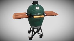Large Big Green Egg green, egg, big, grill