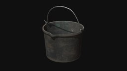 Plastic Bucket assets, garden, household, prop, gameprop, furniture, outdoor, props, game-ready, gameprops, lowpolymodel, homeware, gamereadyasset, props-game-assets, pbr, lowpoly, gameasset, plastic, gamereadyasset3d, buket