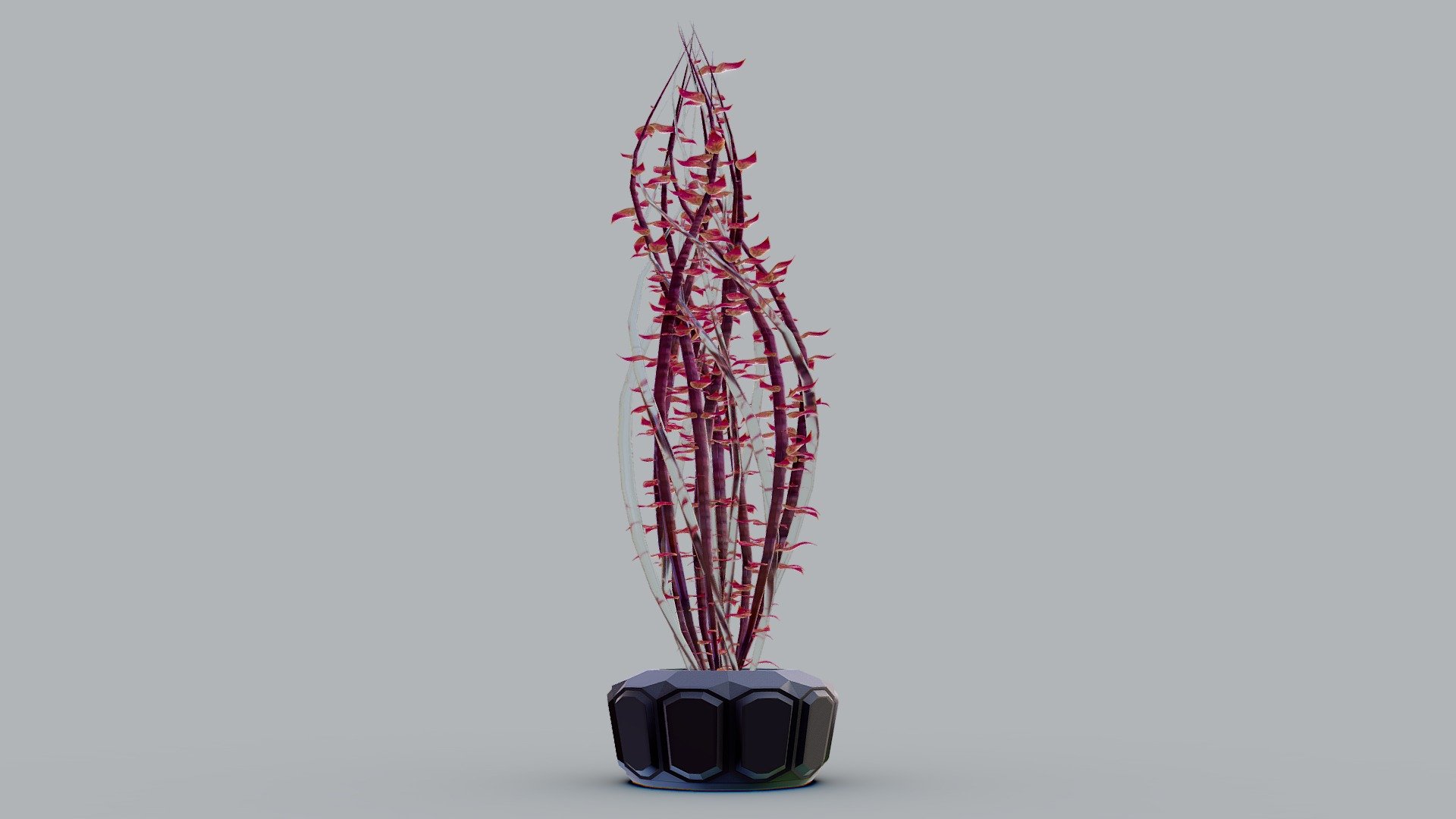 A Sci-Fi Alien Plant. (note! high poly count)
