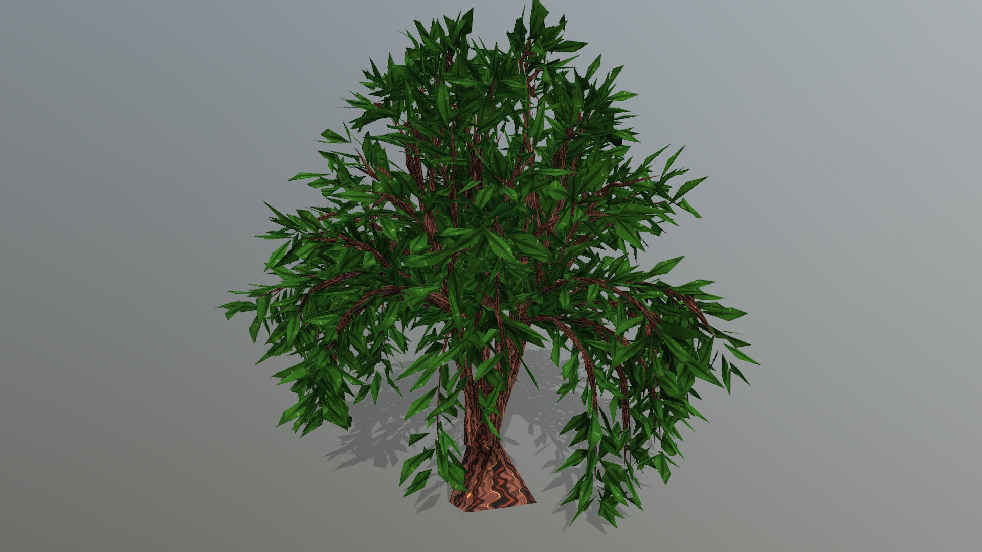 Tree that I handpainted in Blender for 3December.


3December 2021 Day 12