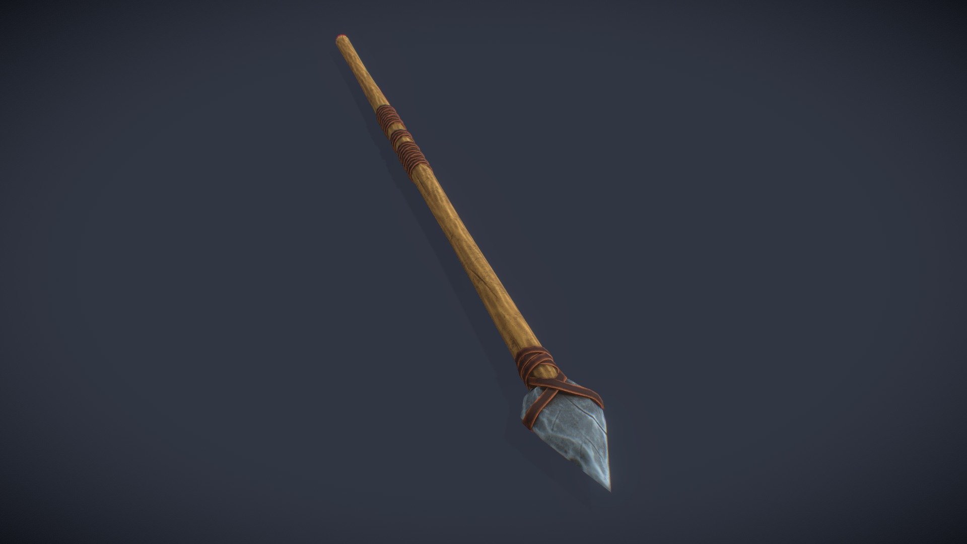Personal concept model of stylized stone spear.  

VK - https://vk.com/cyber_z_craft  

Boosty - https://boosty.to/cybercraft  

YouTube - http://www.youtube.com/c/CyberCraftZ