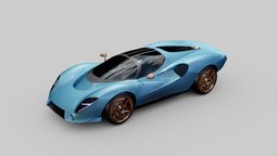 De Tomaso P72 italy, classic, italian, de, tomaso, car, p72