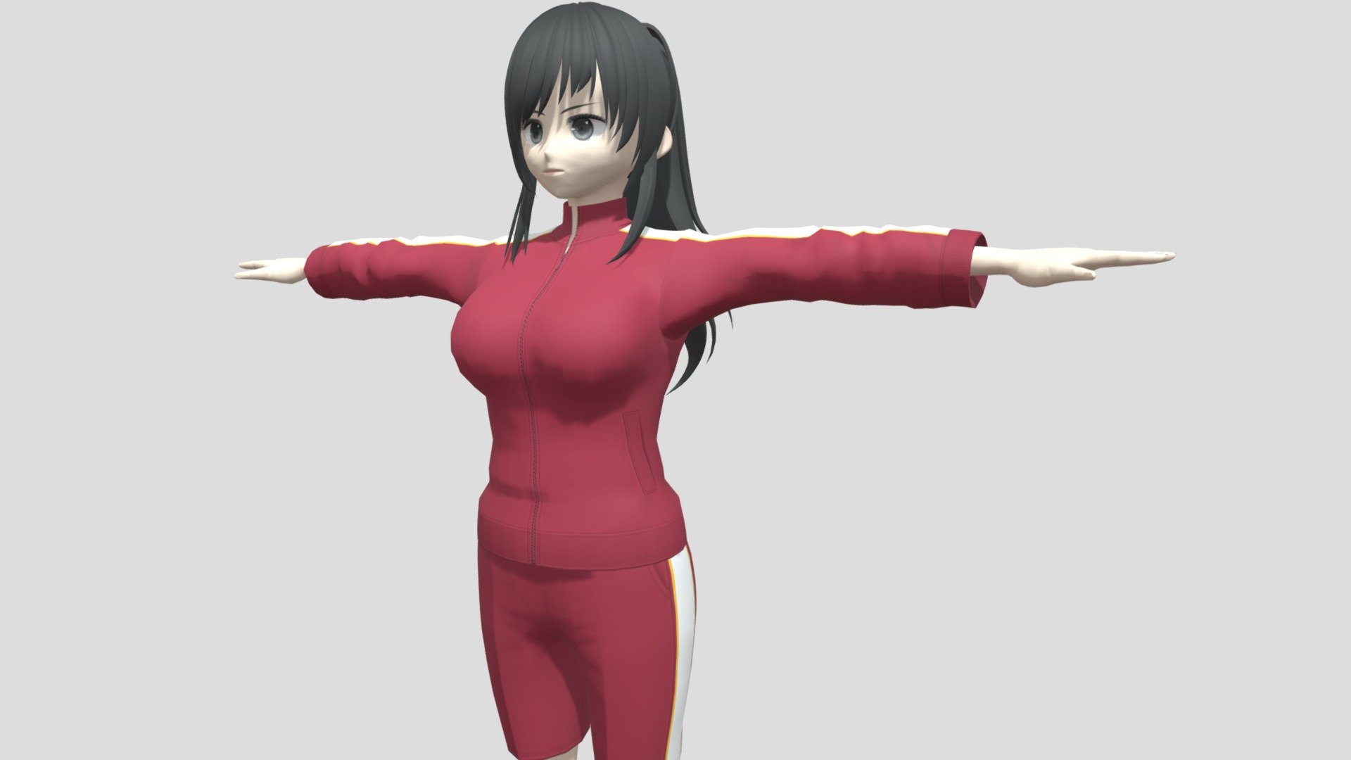 
Model preview



This character model belongs to Japanese anime style, all models has been converted into fbx file using blender, users can add their favorite animations on mixamo website, then apply to unity versions above 2019



Character : Sports Female

Verts:20535

Tris:30911

Fourteen textures for the character



This package contains VRM files, which can make the character module more refined, please refer to the manual for details



▶Commercial use allowed

▶Forbid secondary sales



Welcome add my website to credit :

Sketchfab

VRoidHub
