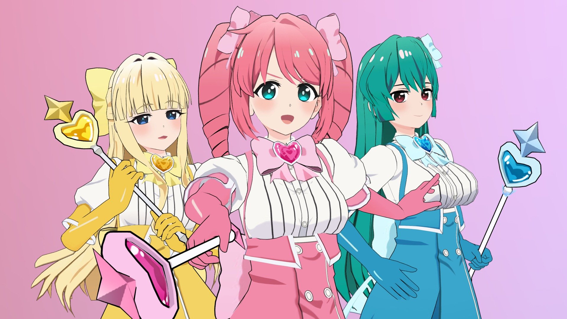 魔法少女にあこがれてより穢れる前のトレスマジアさんです。

Gushing over Magical Girls