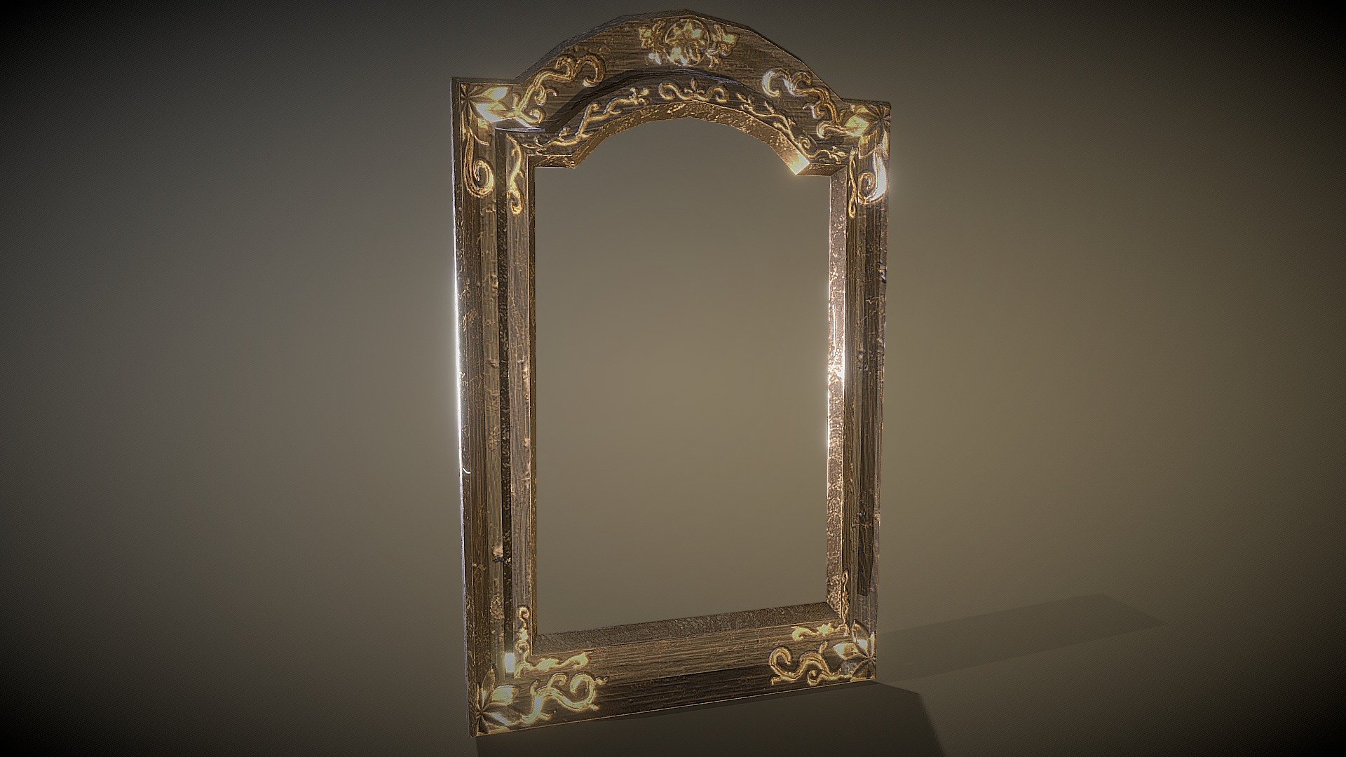 This ornate mirror was modelled and textured for EDEN the indie surreal horror game by Missing Mountain Dev. The game takes place in an Australian Manor post WWII and the Gold Rush. Drawing heavy influence from Victorian Era furnishings which were used to display wealth during this period.

Our game was featured at PAX Aus and you can keep updated on our progress on EDEN and other projects through our Twitter @MMountainDev and my personal account @contamienate.