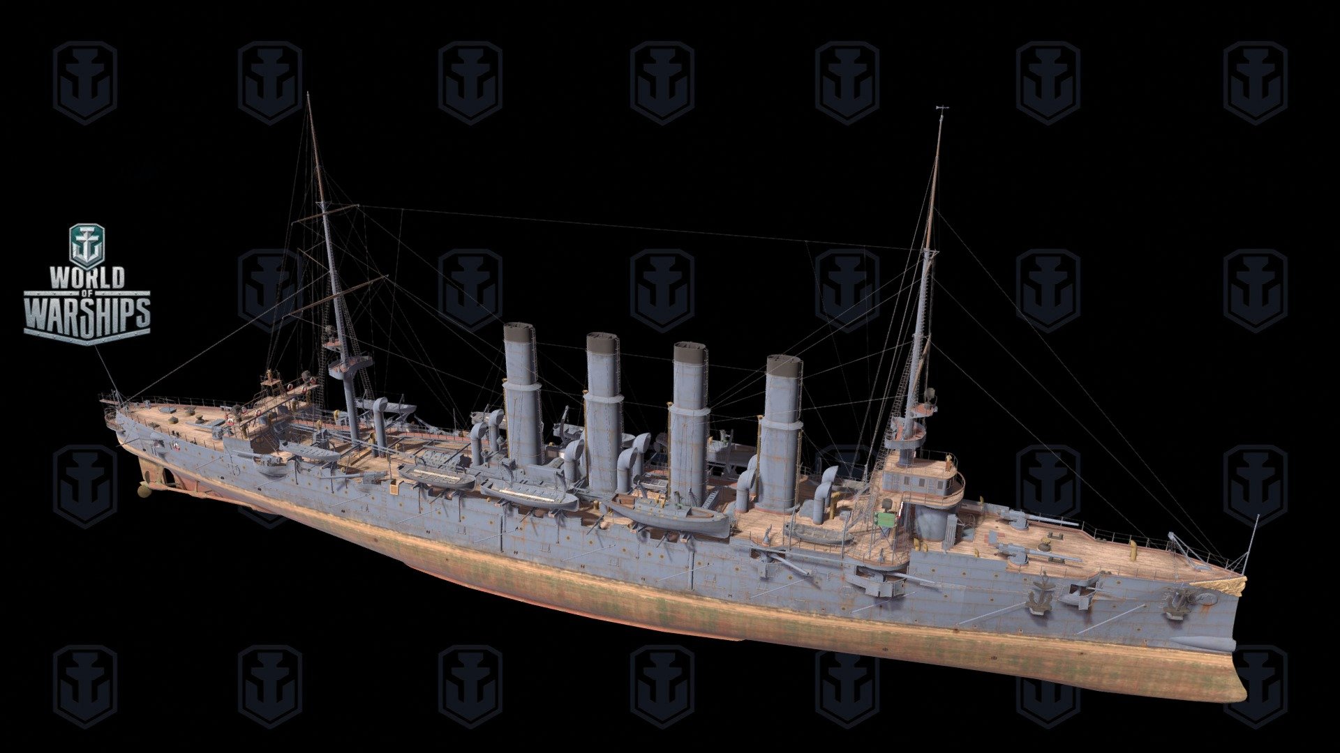 Varyag — Soviet promo premium Tier III cruiser.

One of the most famous cruisers in the Imperial Russian Navy. Built in the U.S. under a one-off project that was based on the same technical design used for the construction of cruiser Bogatyr. The ship had a very high speed for her time and carried numerous rapid-fire main and secondary guns.

If you want to see this ship in action, you can use these links to register in World of Warships. If you choose so, you'll get a week of WoWS premium account and premium battleship Dreadnought.




CIS server

NA server

EU server

SEA server 

Please note that this offer ends on 07/01/2022.