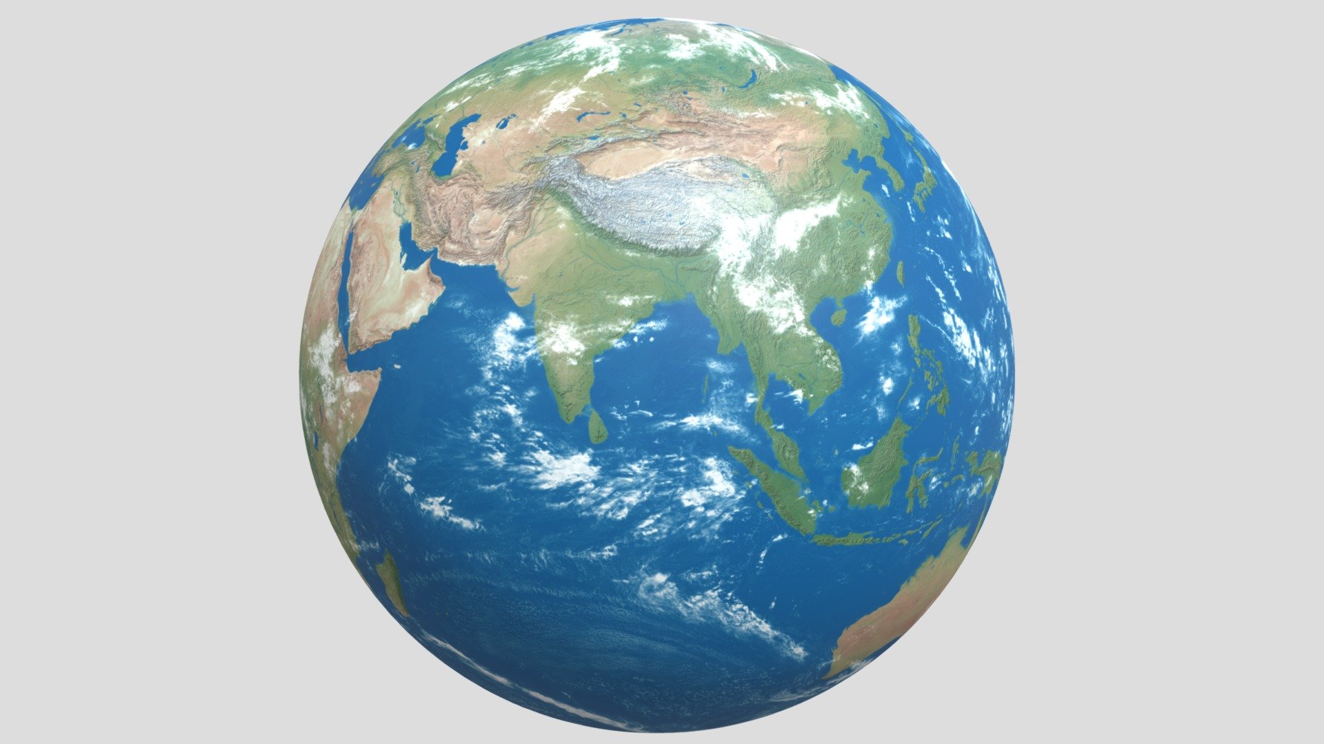 -8K HD Planet Earth.

-This product contains 1 model.

-This product was created in Blender 2.8.

-Total vertices: 8,070 Total polygons: 8,193.

-Formats: . blend . fbx . obj, c4d,dae,fbx.

-Texture resolutions:

-earth_8k.jpg - 8192*4096.

-We hope you enjoy this model.

-Thank you.
