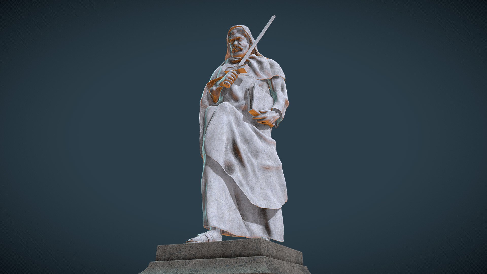 Old Statue from my Ancient pack.                     

Video Showcase of the asset:https://www.youtube.com/watch?v=RI27q8edAhs&amp;t=6s                  

Contact me for a discount of the full pack.