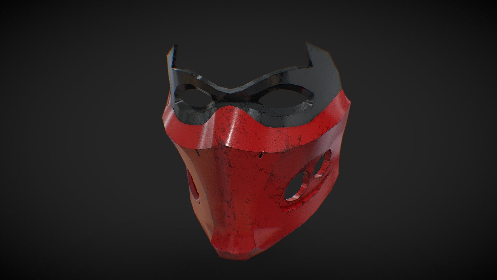 Red Hood mask for papercraft

type me diyarovalen@mail.ru if ya wanna unfolded model (after purchasing)