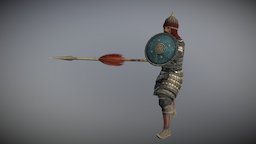 Hafsid general's bodyguard (Machiavello Mod) medieval, historical, mod, arabic, general, spearman, m2tw, medieval2totalwar, hafsid