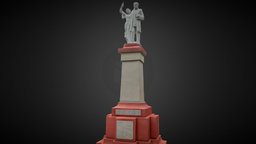 Rizal Monument - Philippines Heritage lod, asia, heritage, philippines, statue, photogrammetry, scan, 3dscan