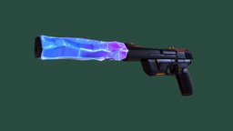 Ghost Ice-Land. Fanart from VALORANT lol, riot, riotgames, weapon-3dmodel, pharah, ghost, guns, valorant, valorantknife