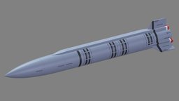 Kh-15 (AS-16) Kickback aeroballistic missile missile, nuclear, bomb, strategic, rocket, ballistic, kh-15, as-16, air-to-surface, weapon