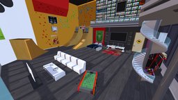 Adrien's room Miraculous Ladybug room, fanart, ladybug, disney, miraculous, miraculousladybug, adrienagreste, prodigiosa, adriensroom