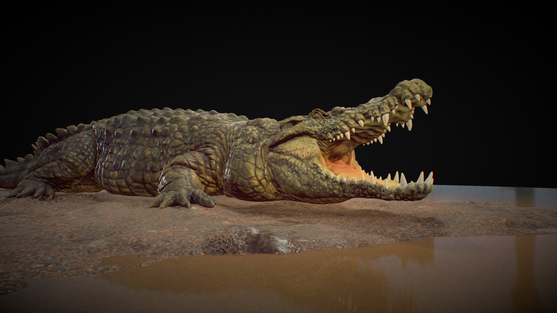 High resolution renders in the artstation post:

https://www.artstation.com/artwork/aoXBLX

Personal project developed with Rafa Souza's minisseries &ldquo;mugger croc