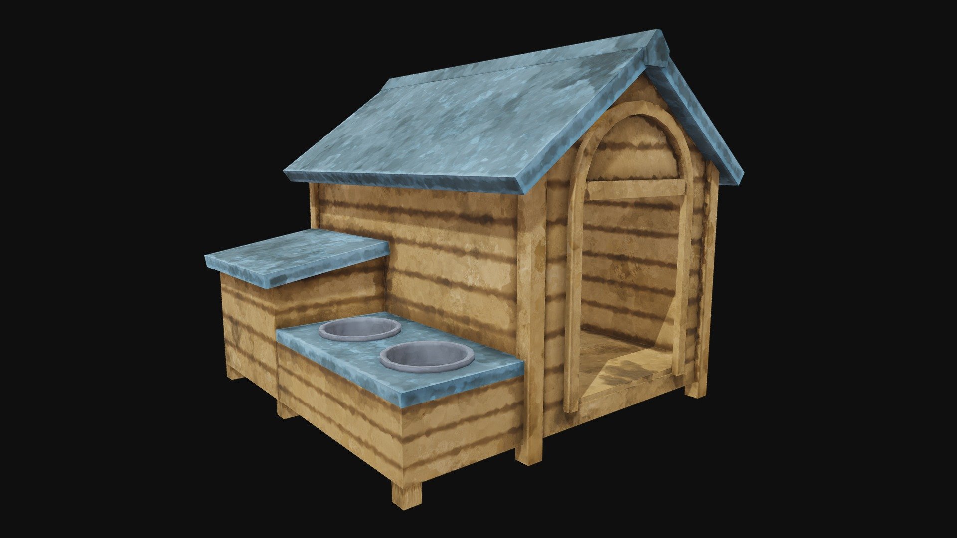Low Poly Dog House for your renders and games

Textures:

Diffuse color, Roughness, Metallic

All textures are 2K

Files Formats:

Blend

Fbx

Obj