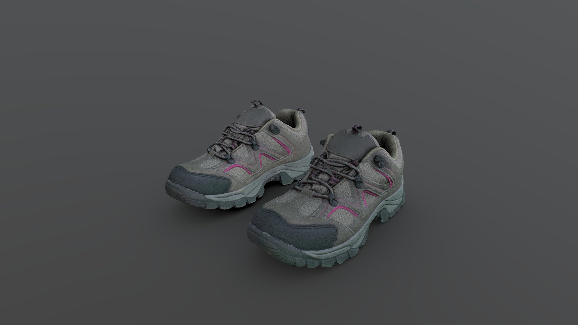 Pair of Shoes 3D model lowpoly

Right and Left included, as separated mashes.

Quad topology

Polygon count: 8313 Vertices count: 8313 (per shoe)

Texture map: 81928192 Normal map: 81928192 Occlusion map: 4096*4096

I have created all maps from high poly mesh with polygons that can be used on low poly mesh. Models are usable for games, VR/AR. Contains only quads, and available in multiple formats obj, ma, fbx and ztl (4R8).

Zbrush file contains mesh with multiple subdivisions.