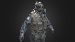 csgo character Ctm SAS valve, bot, anti, csgo, character, free