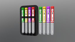 Medical Injectors injection, prop, fps, medkit, laboratory, adventure, survival, injector, battle, medicine, tactical, healing, syringe, boost, pharmacy, heal, game-asset, post-apocalypse, insulin, adrenaline, asset, game, gameasset, medical, war, gameready