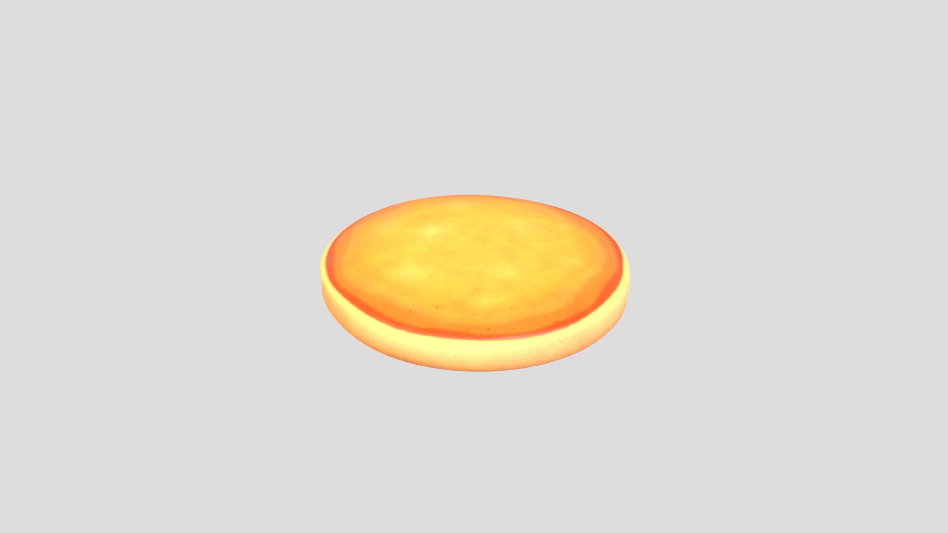 Cartoon Pancake 3d model. 
  


384 poly 

386 Vert 
  


File Formats 


3ds Max  

OBJ  

FBX 
 


Non-overlapped UV 

Clean Topology 

No Rig 
 


2048 PNG textures 


Base Color 

Nomal Map 

Roughness 
