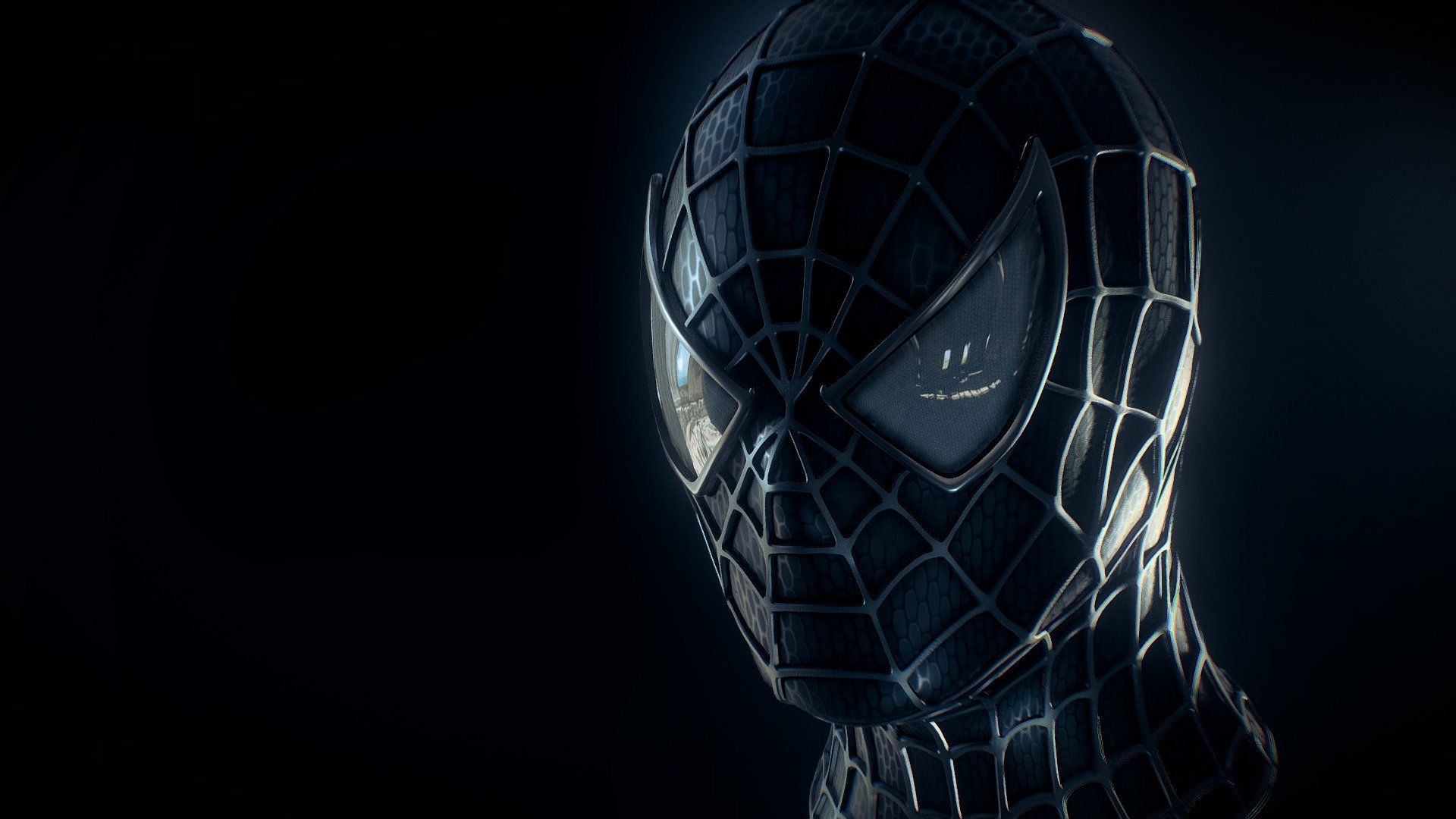 Sam Raimi Spider-Man Mask based on 2007 Movie Design.