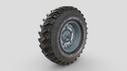 3d model-Schwimmwagen Wheel_Schwarzgrau. schwimmwagen, car_wheel, deka_military, volkswagen_typ_128