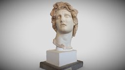 Ancient Greek Sun God or Alexander the Great greek, ancient, god, sun, alexander-the-great, sculpture