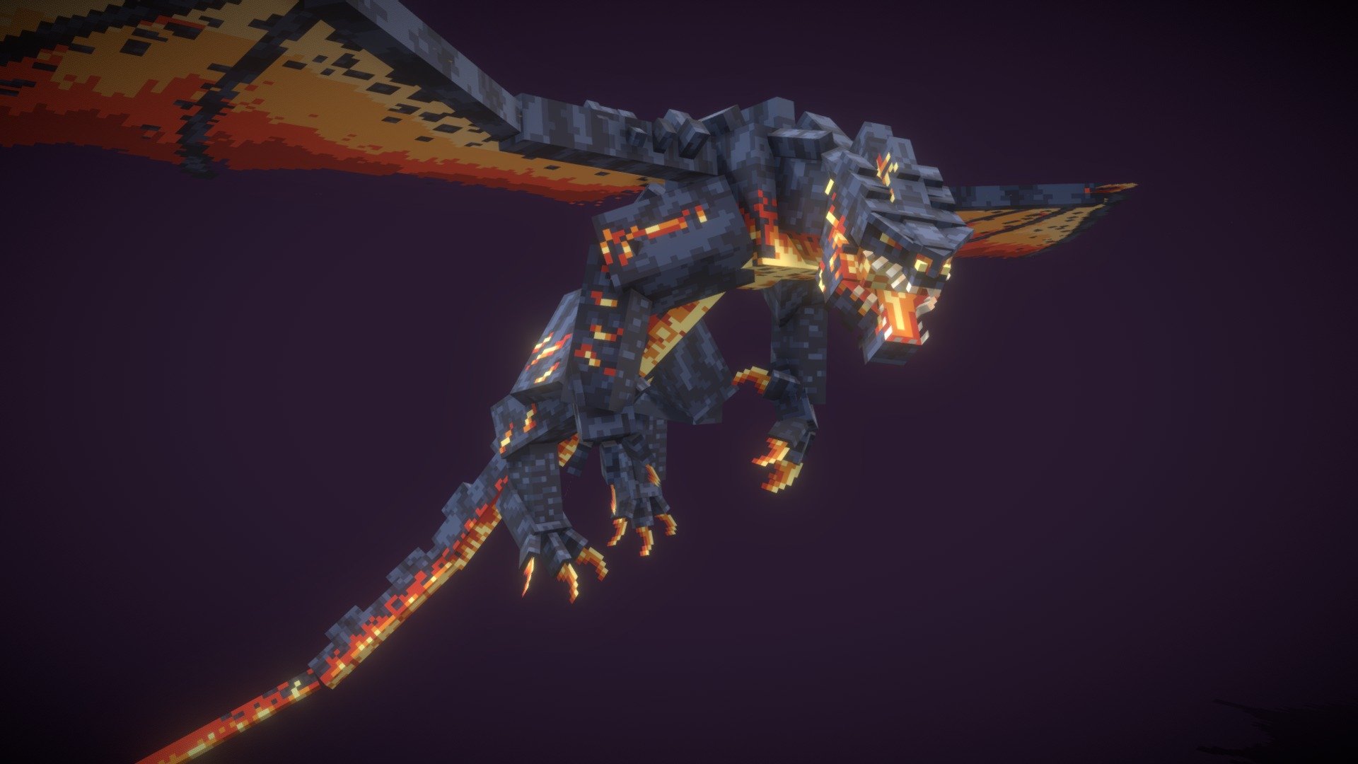 Magma cube but dragon.