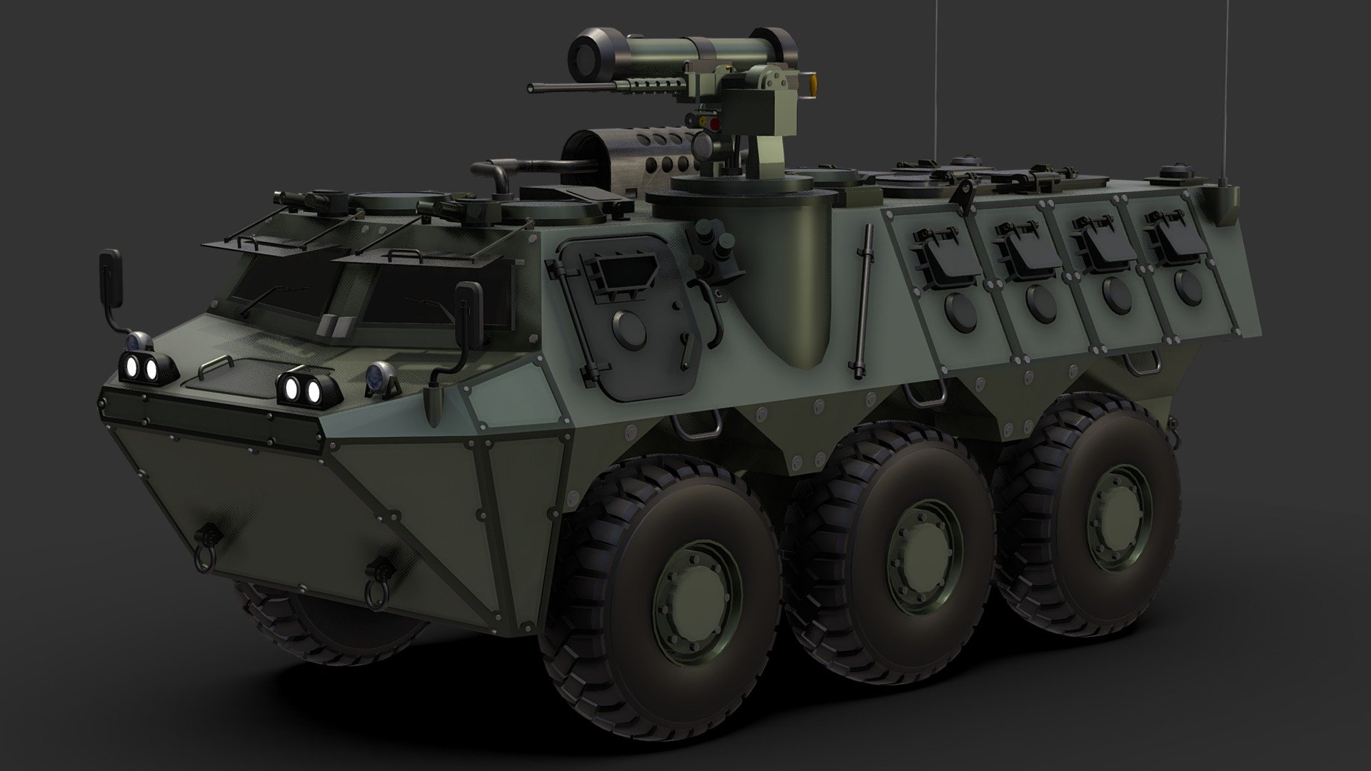 The Anoa is a 6x6 armoured personnel carrier developed by PT Pindad of Indonesia. The vehicle is named after the Anoa, which is a type of buffalo indigenous to Indonesia. The prototype was first unveiled at the 61st anniversary of TNI on October 5, 2006, in TNI HQ at Cilangkap, east of capital Jakarta.