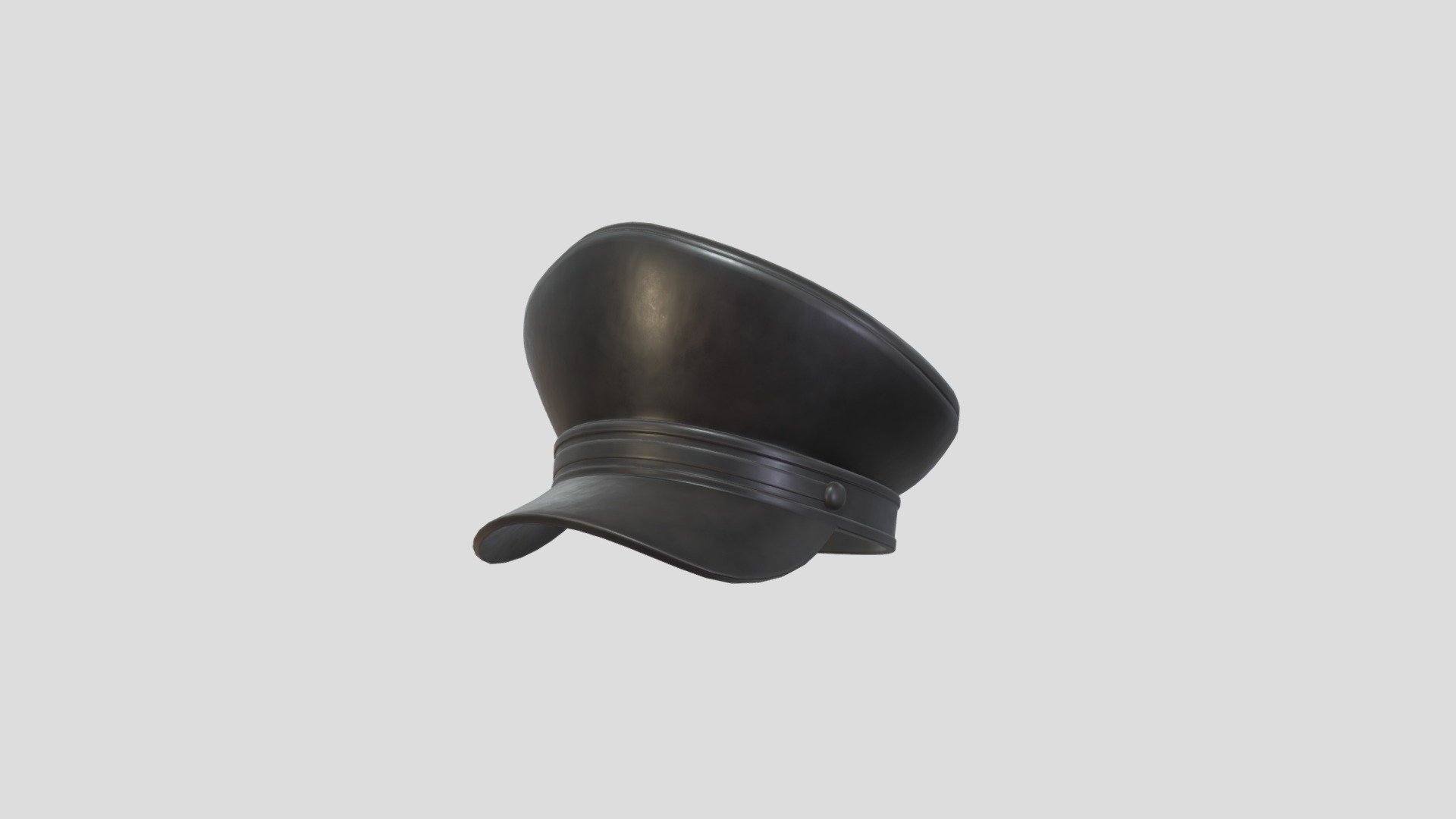 Leather Hat 3d model.      
    


File Format      
 
- 3ds max 2021  
 
- FBX  
 
- OBJ  
    


Clean topology    

No Rig                          

Non-overlapping unwrapped UVs        
 


PNG texture               

2048x2048                


- Base Color                        

- Normal                        

- Roughness                         



1,494 polygons                          

1,558 vertexs                          
