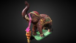 elephant thai elephant, buddha, ancient, indian, asia, ornament, item, god, china, furniture, goddess, decor, metal, chinese, statue, sacred, gods, buddhism, items, sculpture3d, interiordesign, deity, idol, buddhist, srilanka, decorate, monks, buddhist-architecture, character, photogrammetry, 3d, model, decoration, sculpture, interior, gold, balamb, chandragiri, holything, holyobject, buddhistmonks, sacreditem