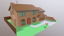 Simpson's House simpsons, tvshow, cartoon, house