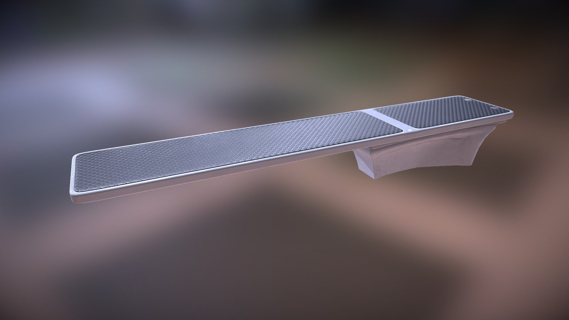 Diving board for swimming pool, Ideal for residential or private swimming pools.

4k PBR Textures metalness workflow