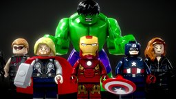 LEGO - Avengers 1 Pack mini, brick, marvel, figure, block, blocks, end, hero, minifigure, superhero, bricks, minifig, heroes, dc, lego, legos, wars, star, infinity, superheroes, villains, fig, ty, endgame, character, game, model, characters, war, super, villain