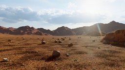 HDRI & SKY BOX 8K - WILD SCENE IN THE MORNING scene, sky, forest, garden, 360, clouds, level, wild, mountain, sand, map, panorama, nature, wallpaper, wildlife, hdri, skybox, landsape, cloudy, cubemap, soil-ground, house, inviroment