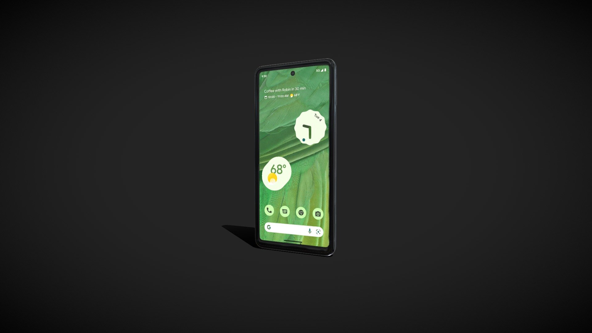 3D model of Google pixel 7