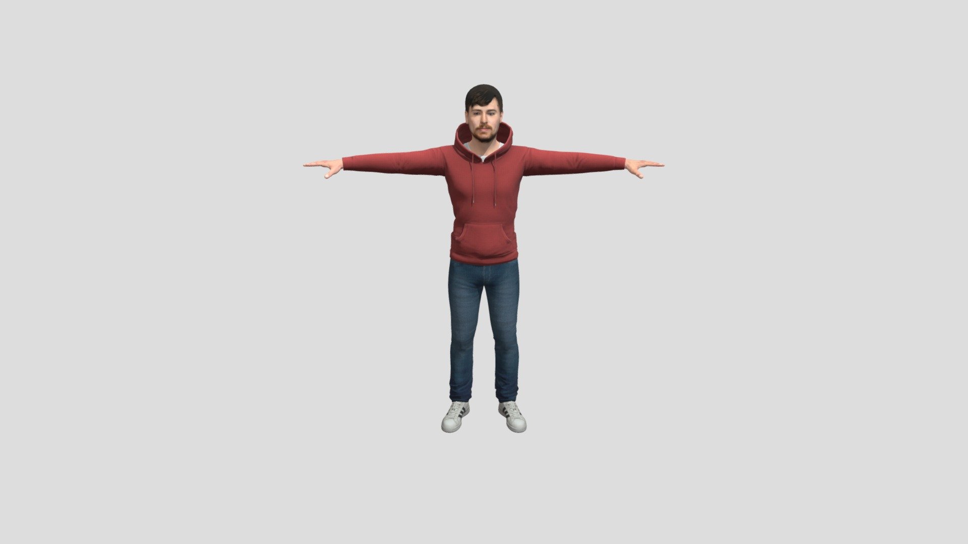 fully rigged 3d model