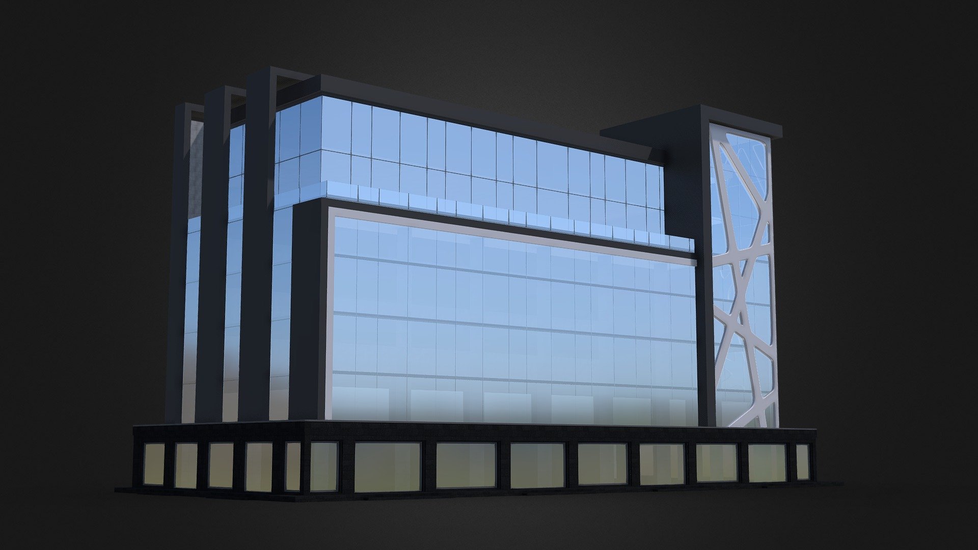 Modern building with a unique design. The building has a glass exterior, giving it a sleek and contemporary appearance. The building is situated in a city, surrounded by other structures.

bkit download
